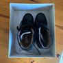 Black Wedge Amy Huberman Leather Boots Image 6