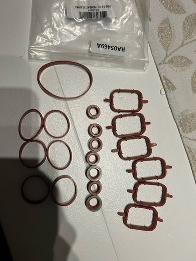20Pcs Car Parts Accessories Intake Inlet Manifold Gasket Seal Kit For BMW M47 M57 E46 E53 E60 E63 E65 E87 E90 E91