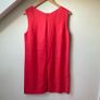 Gerard Darel Pink 100% Linen Sleeveless Shift Dress Size EU 40 UK 12 Image 7