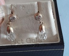 9ct gold earrings