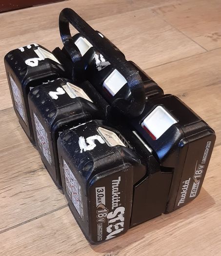 Makita 6 battery carry caddy (B & G series)