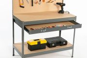 Steel Garage Work Bench Tool Box Workbench Storage