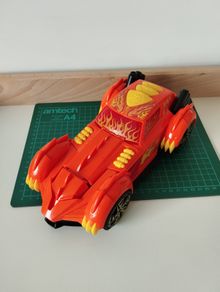Transforming Dragon Flame Car monster moverz teamsterz