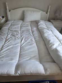 Bedframe and lockers