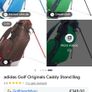 Adidas Original Golf Bag Image 10