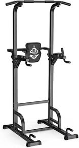 _Power Tower Dip Station Pull Up Bar for Home Gym Strength Training Equipment Load capacity up to 200 kg.