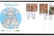 1987 Ireland Christmas Commemorative Stamps An Post First Day Cover (FDC)