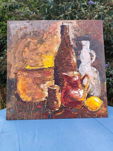 Large Impasto Still Life