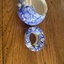 Reduced  pretty little Ceramic  Moroccan 2 piece ashtray Image 2