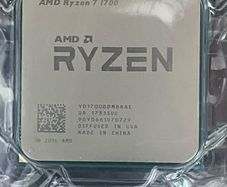 AMD Ryzen 7 1700 CPU (8 Cores / 16 Threads) - Socket AM4