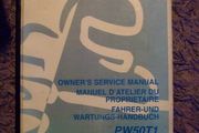Genuine Yamaha PW50 Workshop Manual