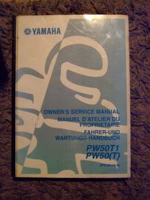 Yamaha PW50 Workshop Manual