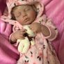 Reborns By Laura.  Shhh Baby Ashley Is Sleeping.  Stunning 5lb Reborn Doll.  Welcome To View Image 7