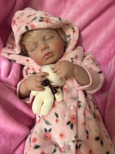 Reborns By Laura.  Shhh Baby Ashley Is Sleeping.  Stunning 5lb Reborn Doll.  Welcome To View