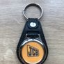 Synthetic leather JCB key ring with shopping trolley token/coin Image 2