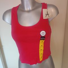 BNWT crop Cerise Atmosphere top size UK14 EU42 Postage included