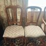 Cherrywood 6 foot table and chairs Image 6