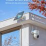 GNCC Solar Security Camera Outdoor Wireless 1080P/2MP CCTV Camera Systems, 360 PTZ Battery Powered Outdoor Camera, PIR Motion Detection, Colour Night Vision, 2-Way Audio, 2.4 GHz Wi-Fi Only Image 2