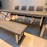 New Dining Table Set with Bench & 4 Chairs - 8 seater Image 8
