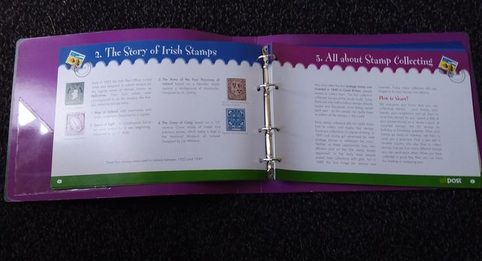 BOOK SALE -------- All About Irish Stamps - An Post Primary Schools Education Awards 2004 Information Folder