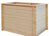 Garden Raised Bed 100x100x80 cm Pinewood 19 mm