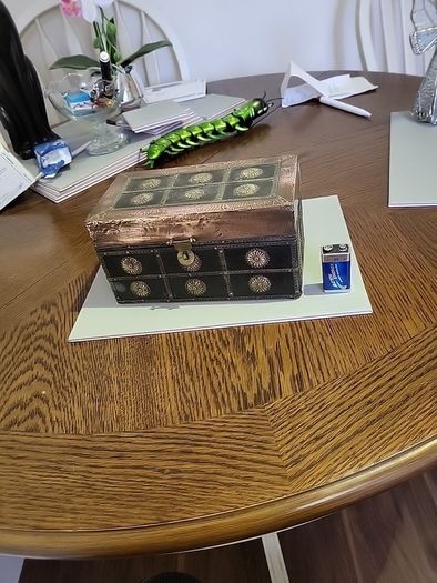 Old treasure box