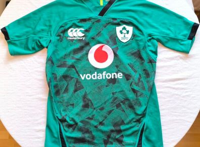2020 IRFU Canterbury Rugby Jersey Size M Adults