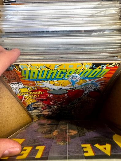 Image & Top Cow Long Comic Box w 320 comics for Sale