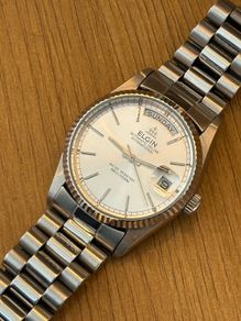 Elgin daydate automatic watch