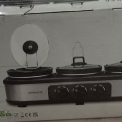 Triple new slow cooker
