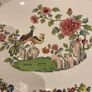 Antique Spode Fine China - Peacock Oval Serving Plate  28 cm by 22.5 cm Image 2