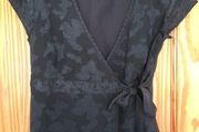 Monsoon wrap over top black 10
