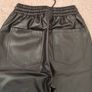 Faux leather trousers Next size 6 and t-shirt Image 4