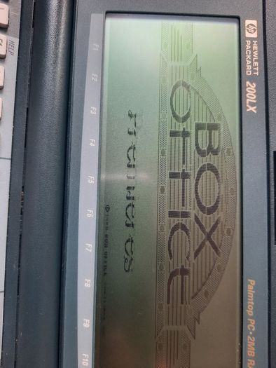 Vintage Dos computer palmtop Hp 200LX