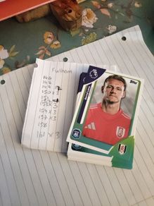 Fulham premier League cards