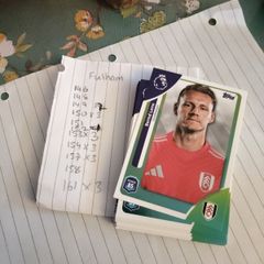 Fulham premier League cards