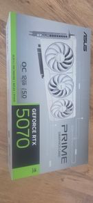 Rtx 5070 white oc new Asus prime white