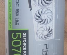 Rtx 5070 white oc new Asus prime white