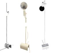 Floor lamp with LED bulb