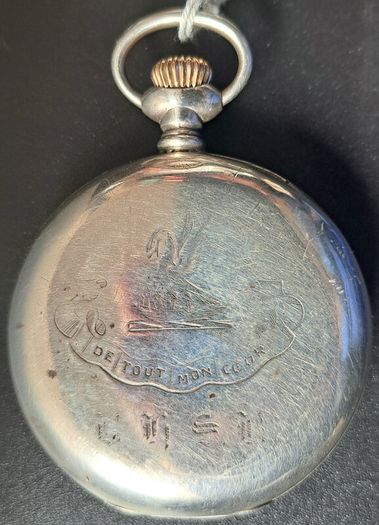 Silver Waltham Pocket Watch - Model 1888 - 1894c