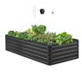 Metal Raised Garden Bed 203 x 102 x 48cm Image 10