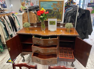 Antique Mahogany Sideboard