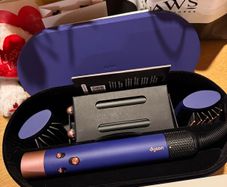 Dyson Airwrap limited edition blue and rose