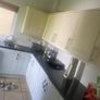 Utility cupboards and work top and sink and drain Image 2