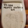 Dutch Delft Hand Painted Blue And White Ornament. 7 in total.All Marked. Image 4