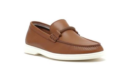 HUGO BOSS Men's Sienne_mocc_lthd Moccasin Leather Shoes 44 EU