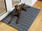 Dog Mat 120 x 80 cm Dog Blanket, OEKO-TEX Cotton, soft, robust, washable