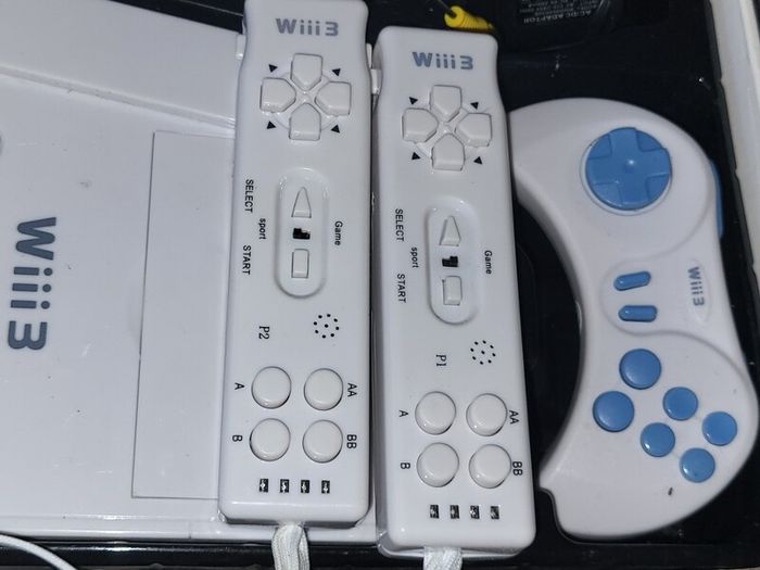 boxed wii 3 full entertainment system