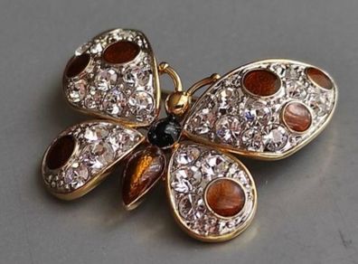 Vintage brooch ENAMEL