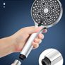 Shower Head and Hose 1.6M - 110mm Large Powerful Flow Shower Hose and Head High Pressure 6 Modes Pressure Boosting Handheld Showerhead for Low Water Pressure Electric Shower Head,Chrome Image 6
